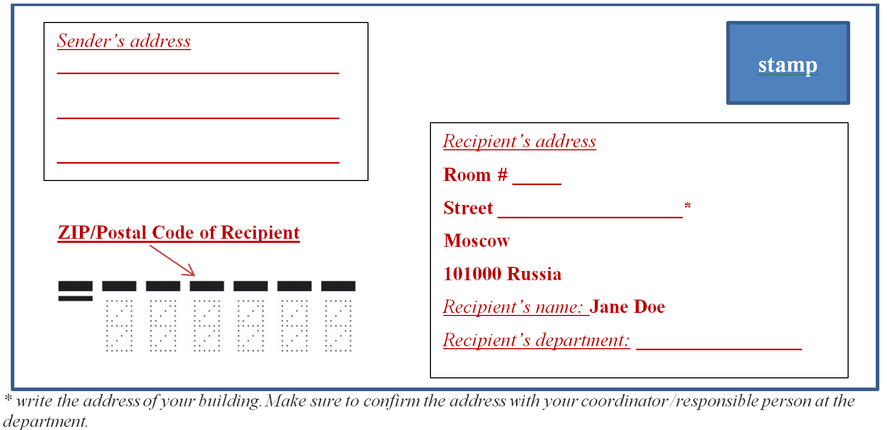 Local post office перевод. Postal address. Recipients address. Russian Post code. Cuban mailing address format.