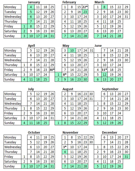 Work Сalendar And Leave – International Faculty Support – Hse University